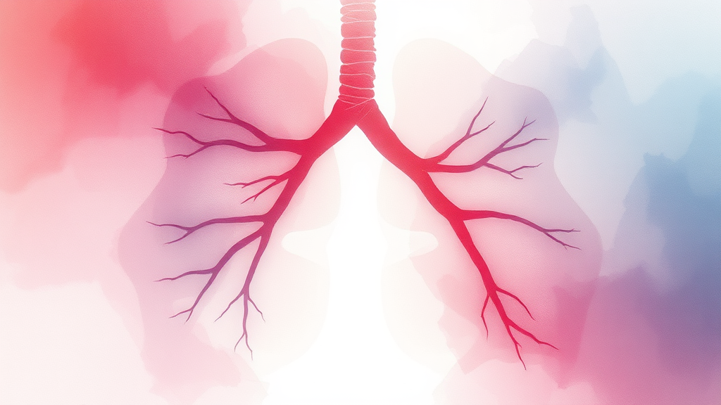 흉부대동맥류 예방 및 관리 전략 (watercolor 스타일)