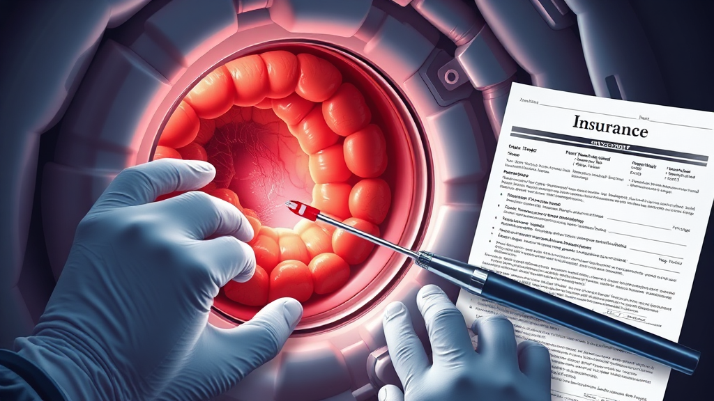 2026년 대장내시경 용종 제거, 보험금 청구 준비 (realistic 스타일)
