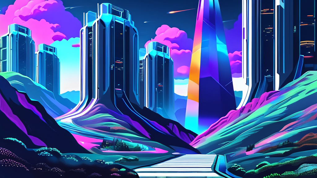 SK하이닉스 실적 전망과 투자 전략 (illustration 스타일)