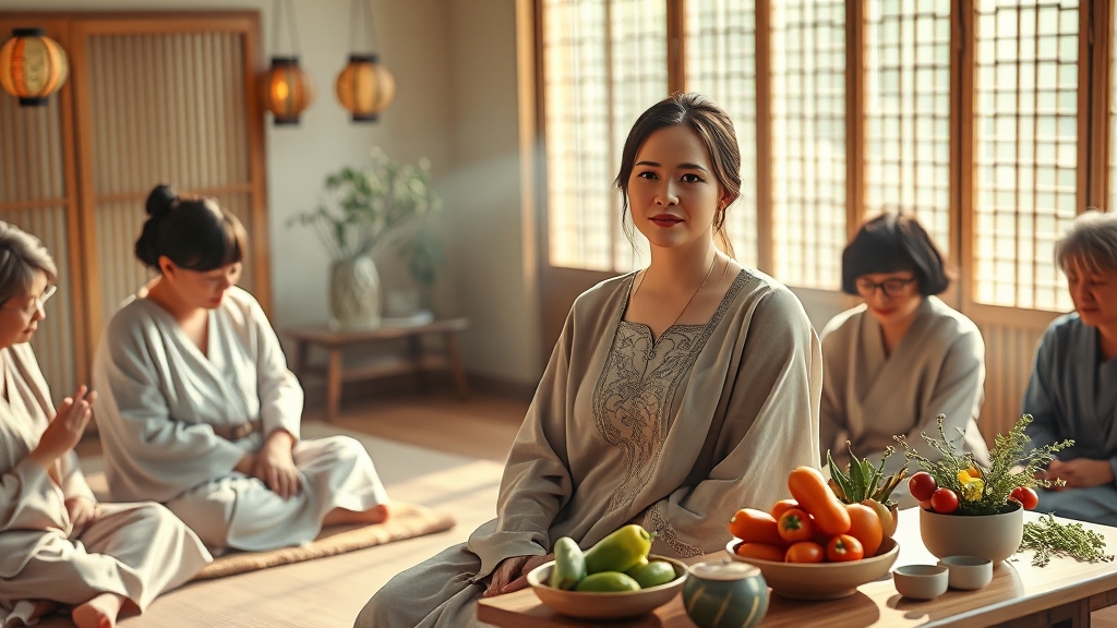 수술 후 회복을 위한 전문적인 관리 (realistic 스타일)