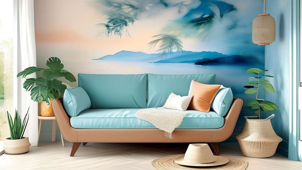 휴가샵 포인트, 어떻게 사용하나요? (watercolor 스타일)