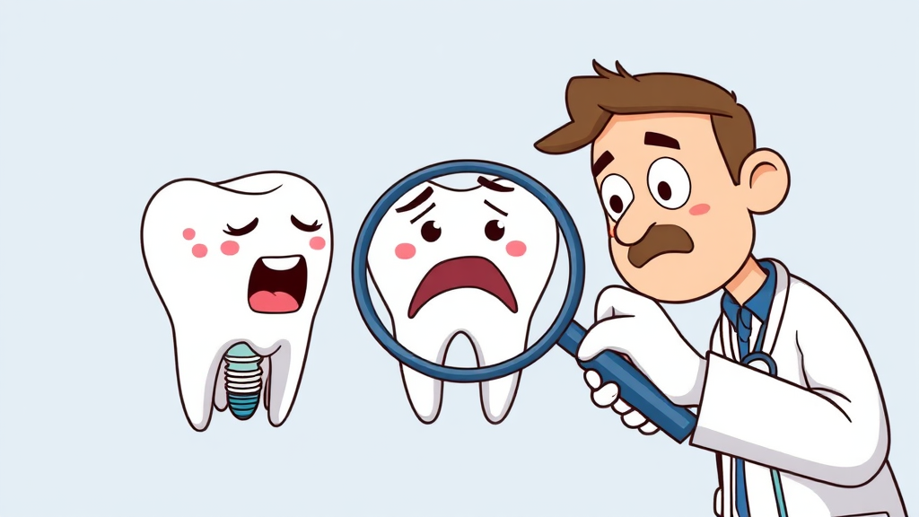 저렴한 임플란트, 괜찮을까? (cartoon 스타일)