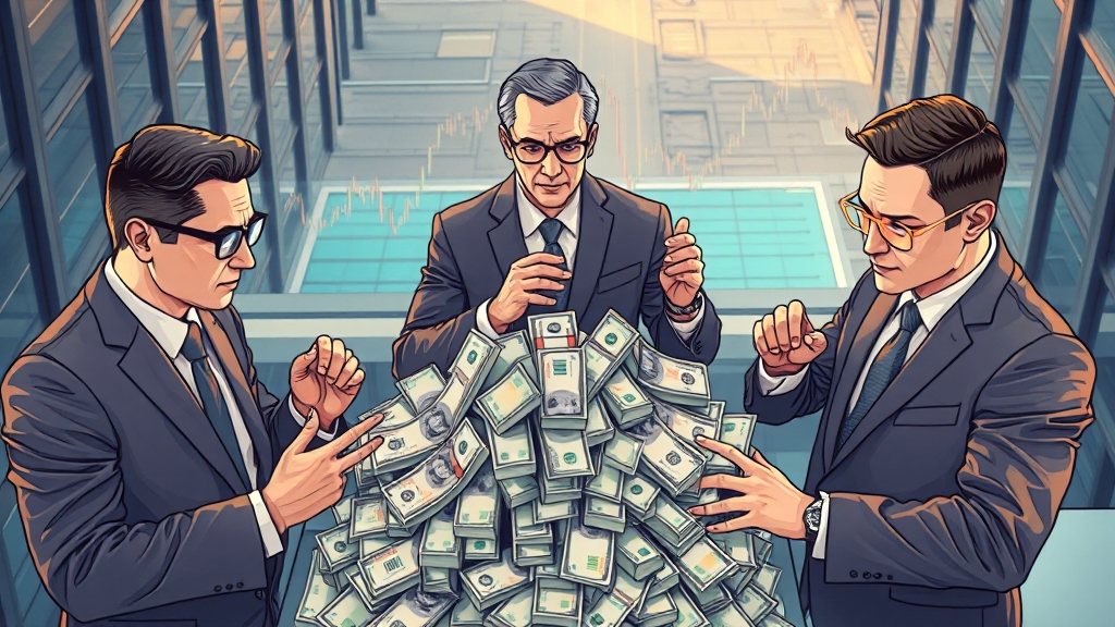 리스크 관리, 투자 시 유의사항은? (illustration 스타일)