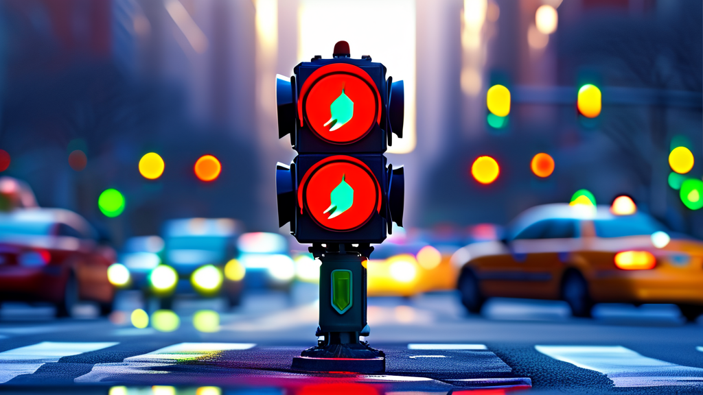 우회전 전용 신호등, 어떻게 활용해야 할까? (realistic 스타일)