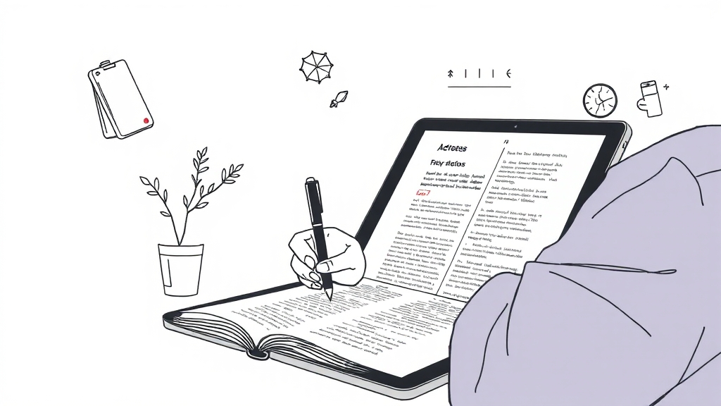 성능 및 활용 후기 (illustration 스타일)