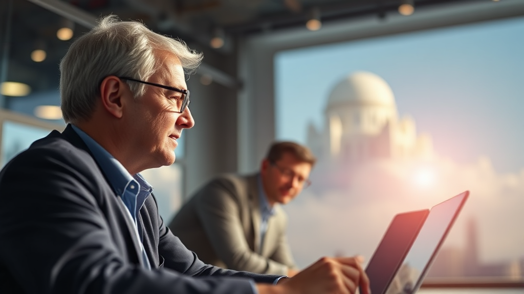 기금형 퇴직연금이란? (realistic 스타일)