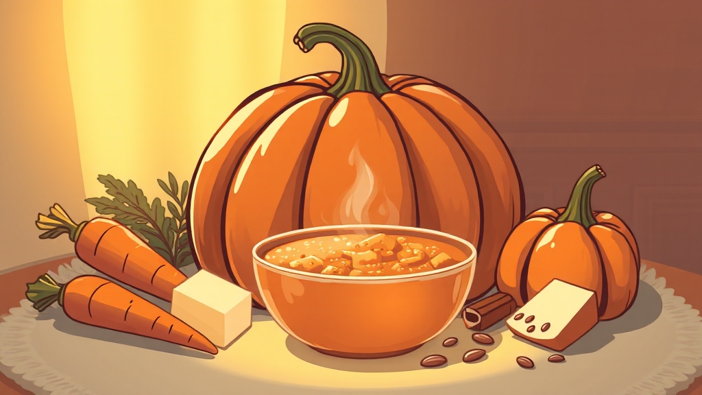 호박 보관법 & 고르는 법 (illustration 스타일)