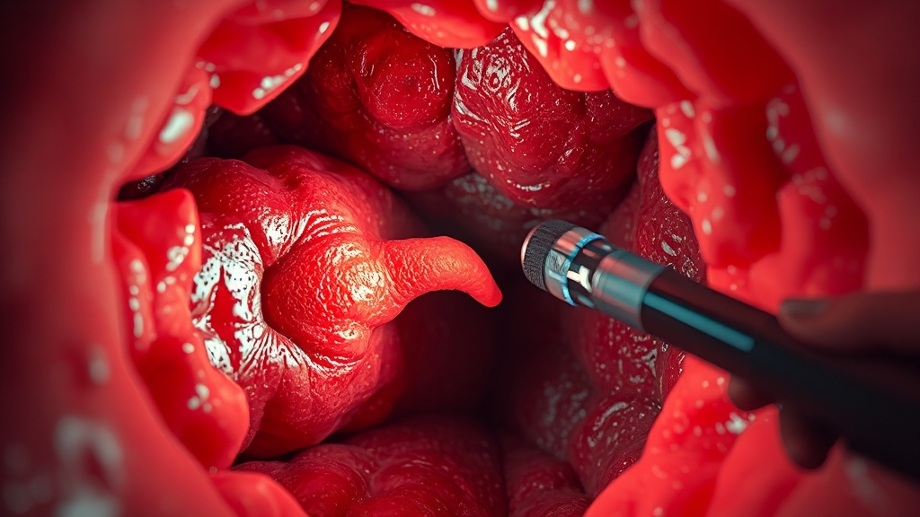 위내시경과 조직검사로 궤양을 확인하는 과정