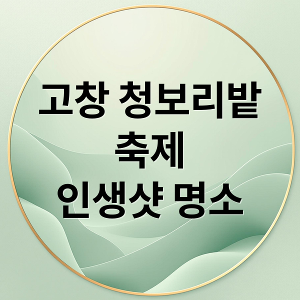 고창 청보리밭
축제
인생샷 명소 (고창 청보리밭축제 유채꽃)