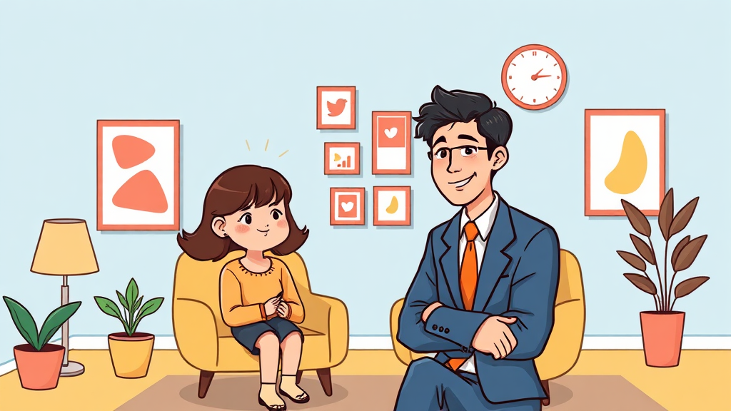 이호선 교수의 철학과 전문성 (cartoon 스타일)