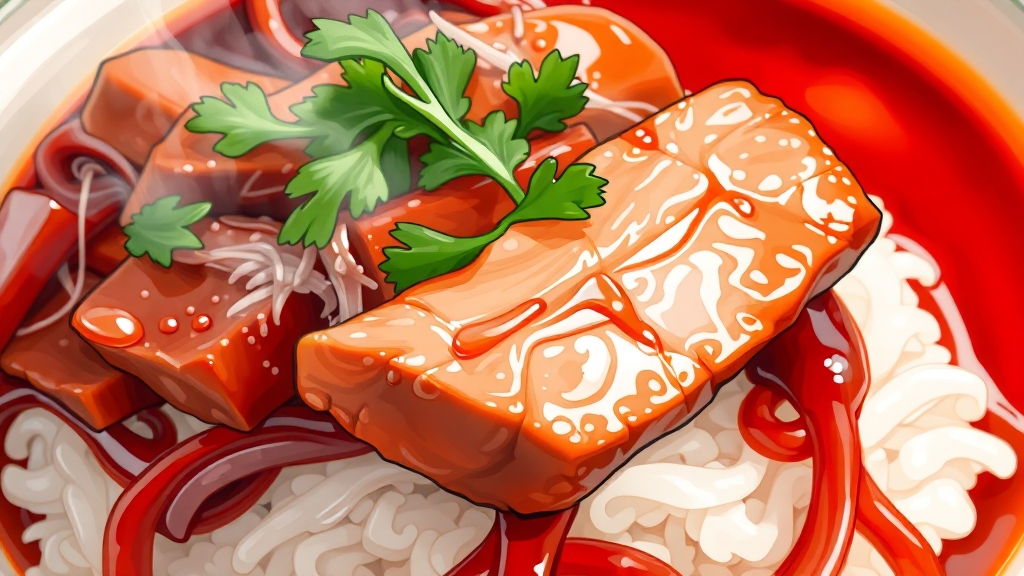 제육볶음 맛있게 볶는 법 (illustration 스타일)