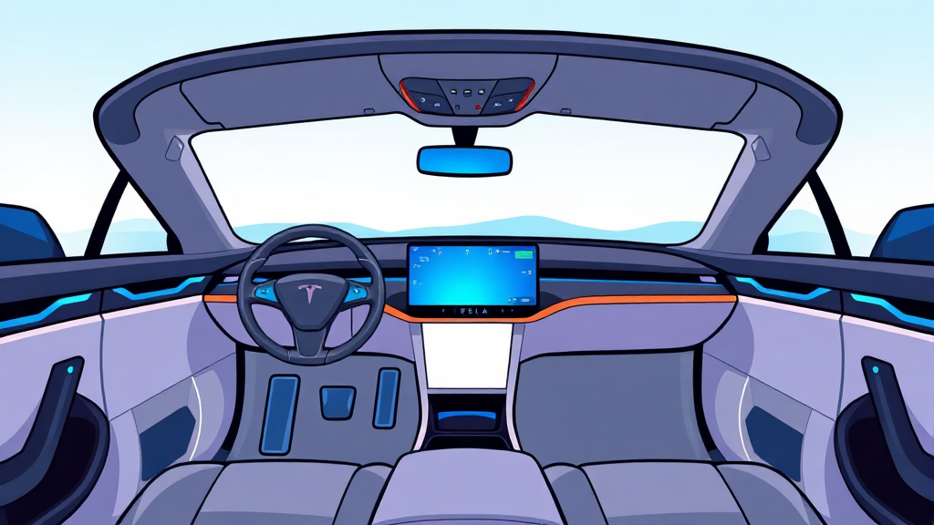 모델 S/X 업데이트 및 변경 사항 (cartoon 스타일)