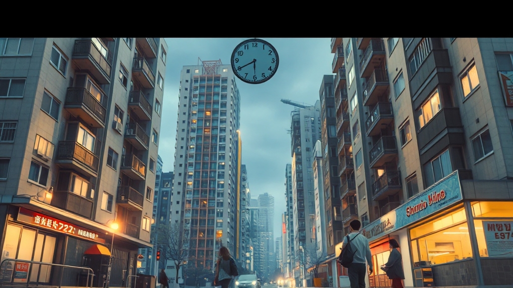 매물 동향 및 호가 (realistic 스타일)