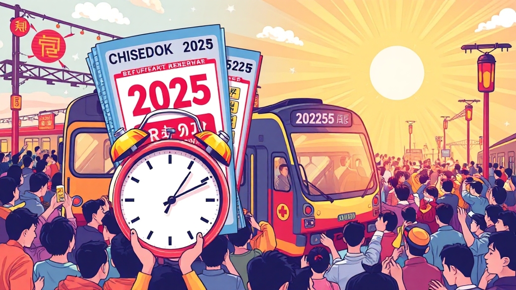 추석 기차표 핵심 정보 (cartoon 스타일)