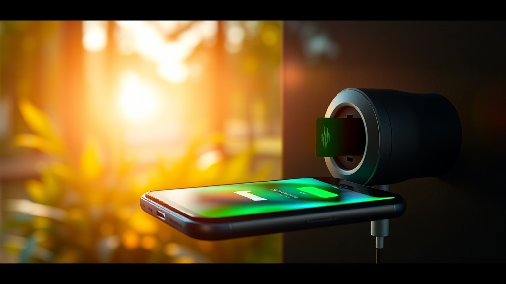 충전기 구매 팁: 속도, 효율, 안전성 고려 사항 (realistic 스타일)
