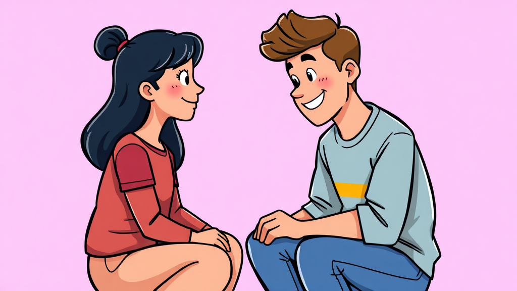 청소년기: 대화와 공감으로 (cartoon 스타일)