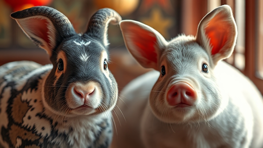 2026년 띠별 운세 (realistic 스타일)