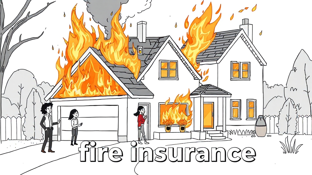 화재보험, 어디까지 보장될까? (illustration 스타일)