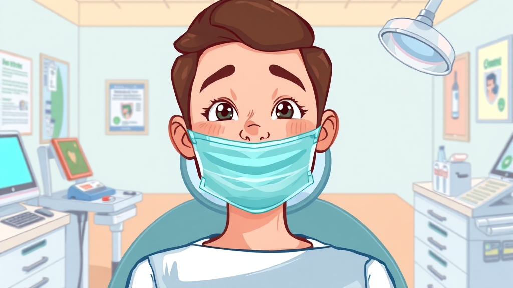 건강검진 및 추가 지원 내용 (cartoon 스타일)