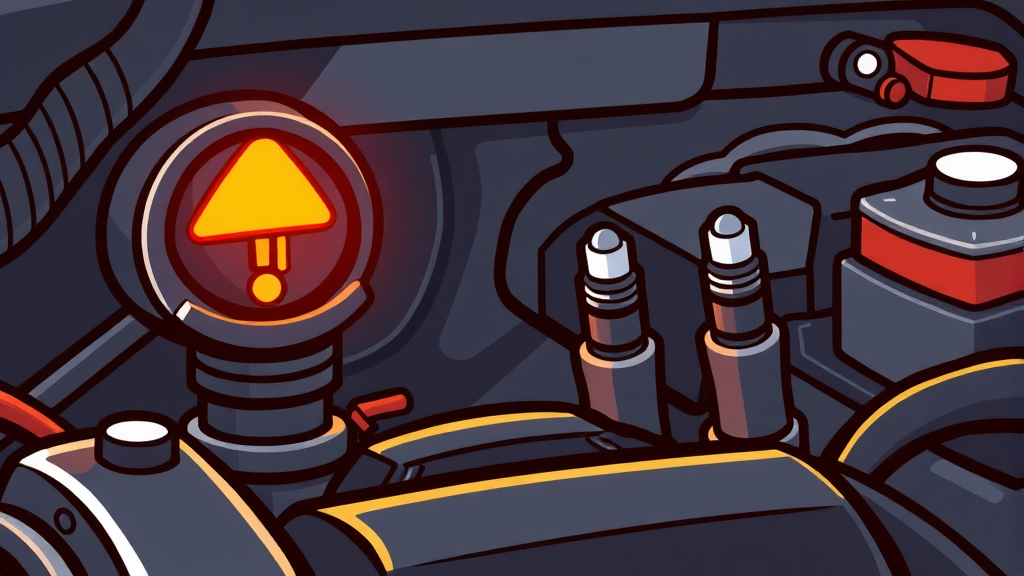 주요 점검 부품, 꼼꼼히 확인! (cartoon 스타일)