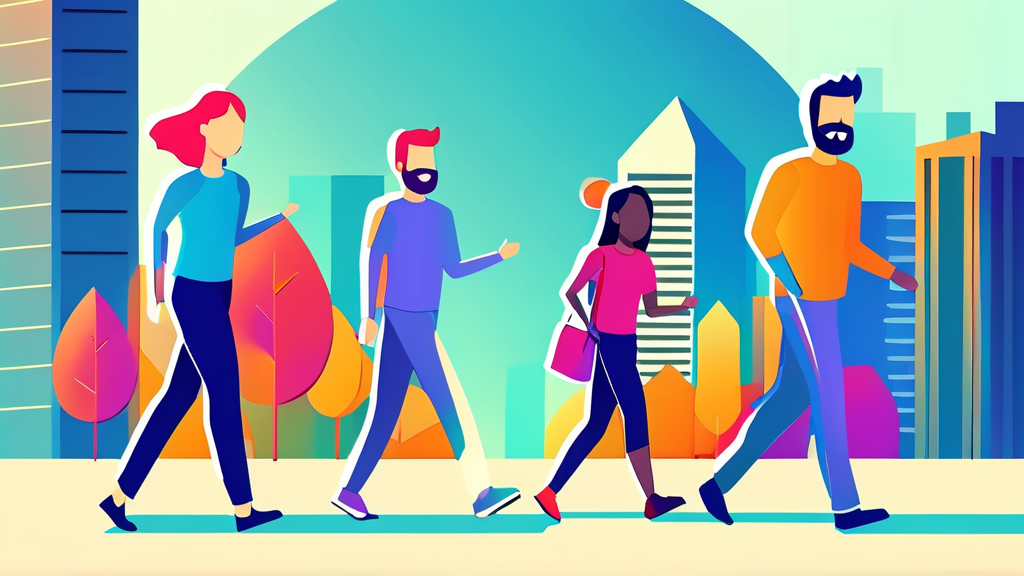 행복내일 프로그램 신청 방법 및 절차 안내 (cartoon 스타일)