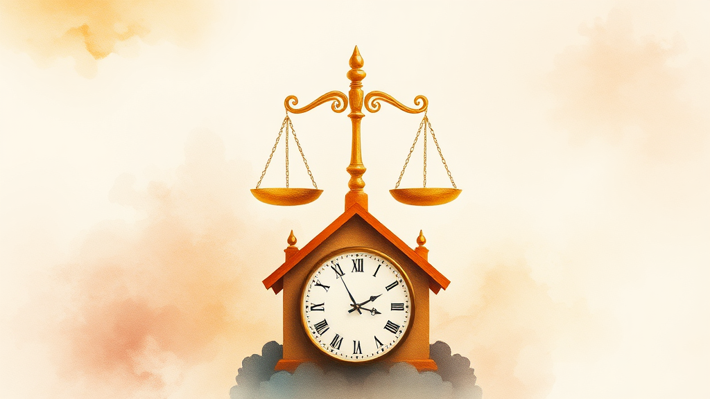 다주택자 절세 3가지 전략 (watercolor 스타일)