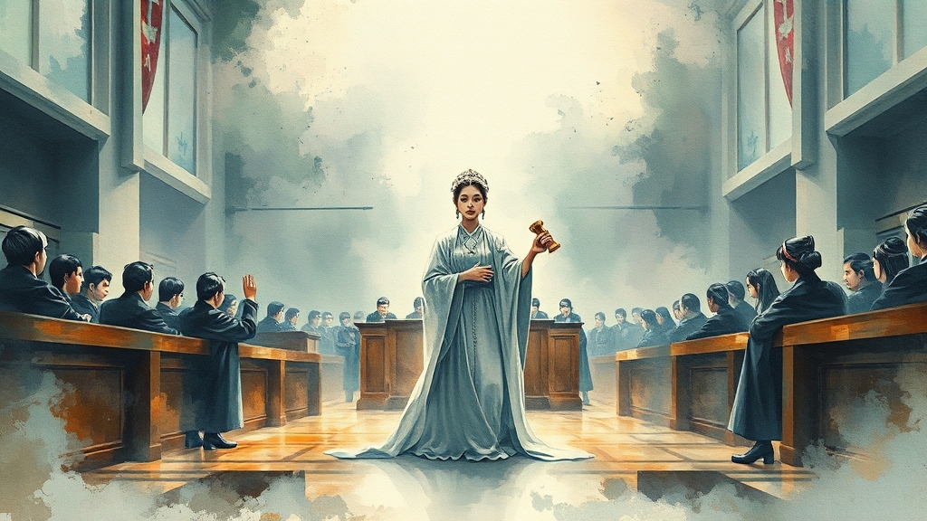 실제 사례: 이재명 대표 사건 분석 (watercolor 스타일)