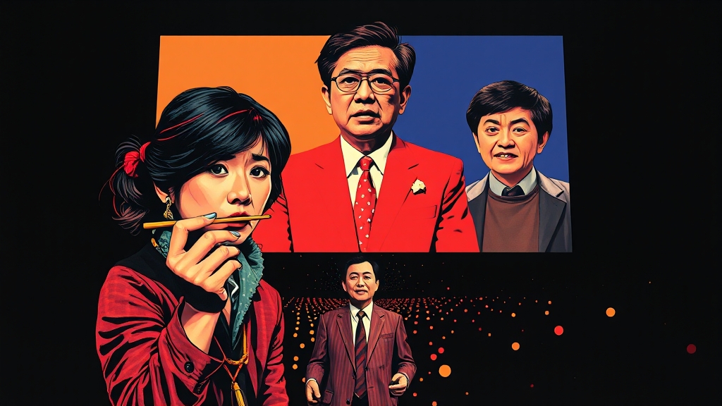 논란의 발단: 젓가락 발언 (popart 스타일)