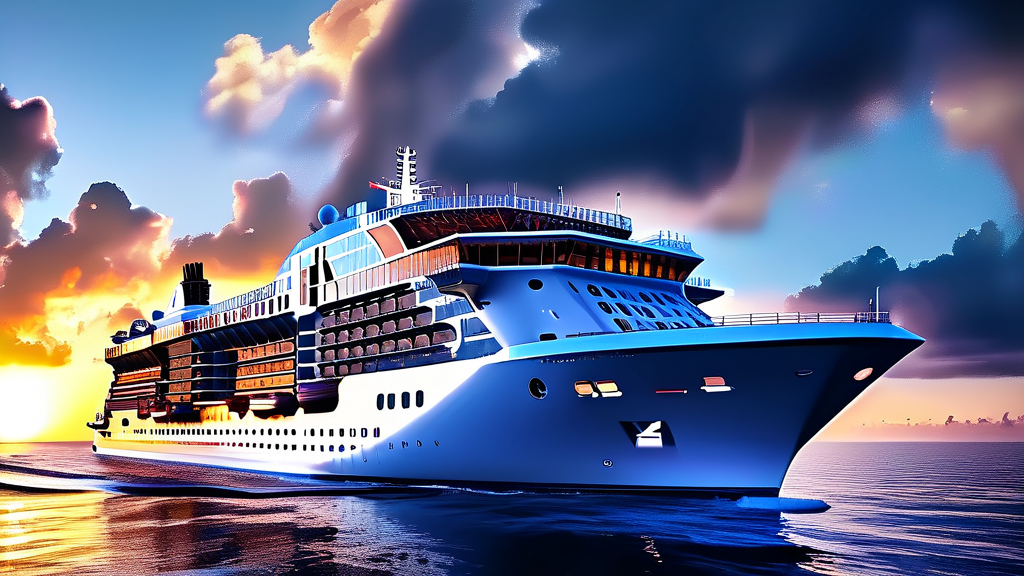 MSC 벨리시마 크루즈: 저렴하게 떠나는 꿈의 바다 여행, 지금 바로 예약하세요! (realistic 스타일)