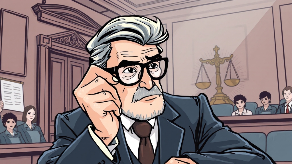 심리 & 증거조사: 진실을 찾는 과정 (illustration 스타일)