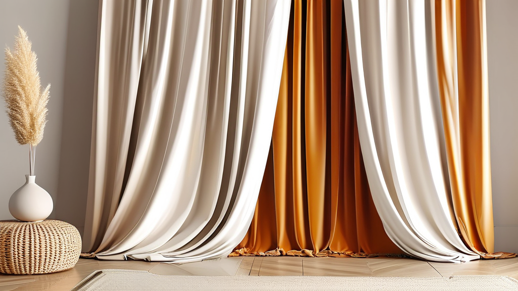 압축봉 커튼 활용 꿀팁과 주의사항 (realistic 스타일)