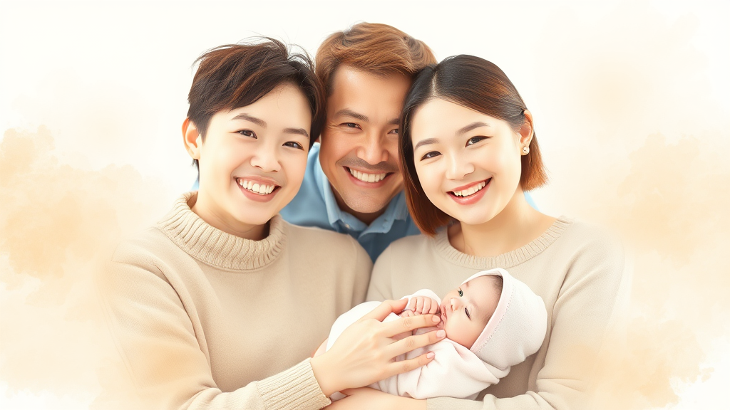 첫만남이용권 활용법 (watercolor 스타일)