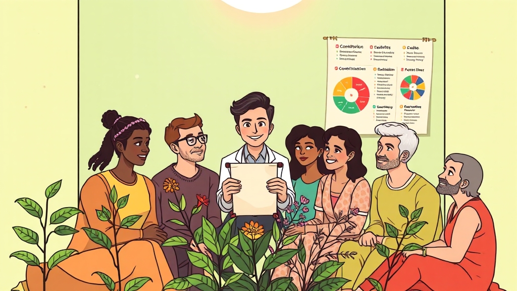 체질 진단과 처방, 시작은? (cartoon 스타일)