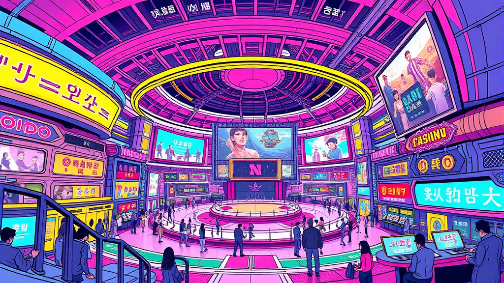 인스파이어 아레나의 미래: 성장 가능성과 주목할 점 (illustration 스타일)