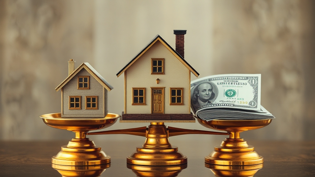 한도 및 상환 방식 비교 (realistic 스타일)