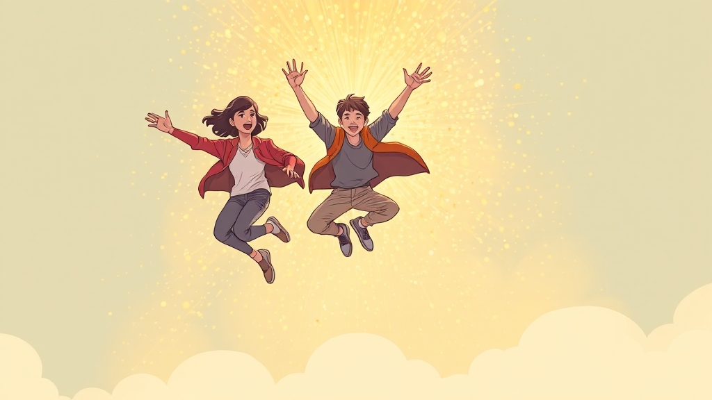 청년도약계좌 핵심 개요 (illustration 스타일)
