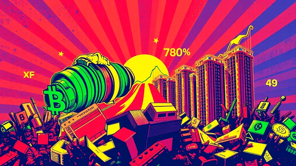 알트코인과의 상관관계 (popart 스타일)