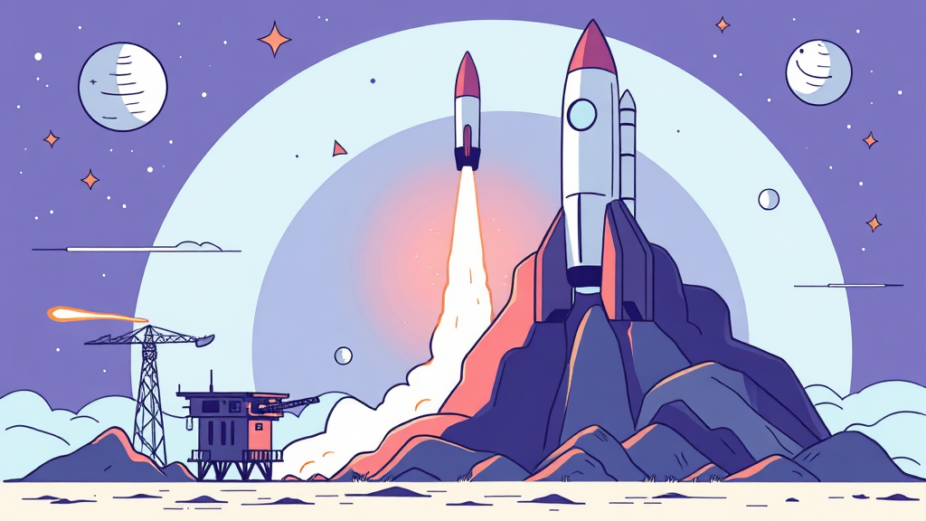 투자 전략, 어떻게 세울까? (illustration 스타일)