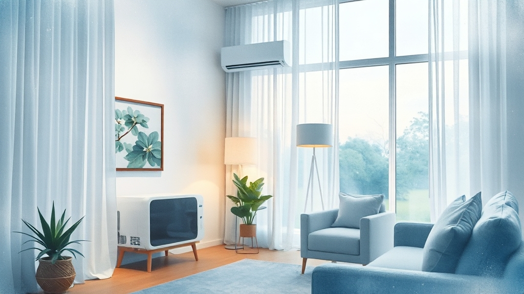 전기세 아끼는 제습 사용법 (watercolor 스타일)