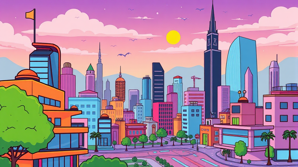 MCP 실제 적용 사례 (cartoon 스타일)