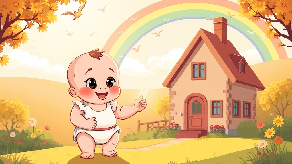 신생아 특례대출이란? (cartoon 스타일)