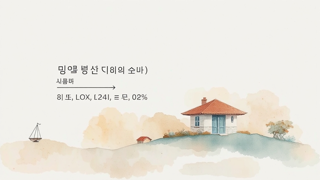 보험료, 어떻게 계산될까? (watercolor 스타일)