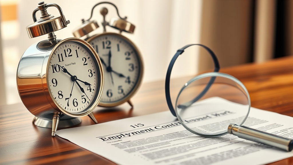 초단시간 근로자란? (realistic 스타일)