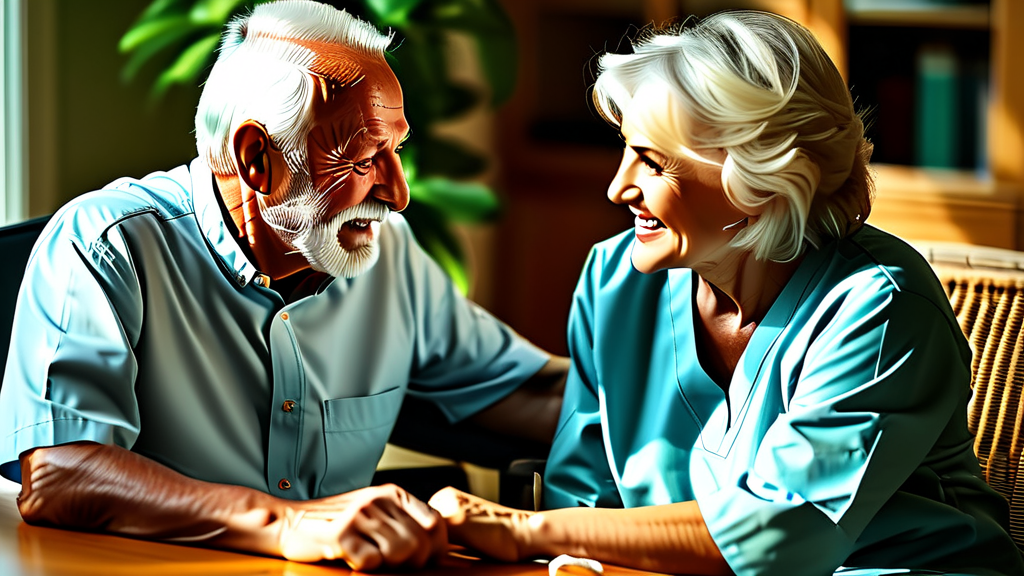 통합돌봄 서비스, 어떻게 신청하나요? (realistic 스타일)