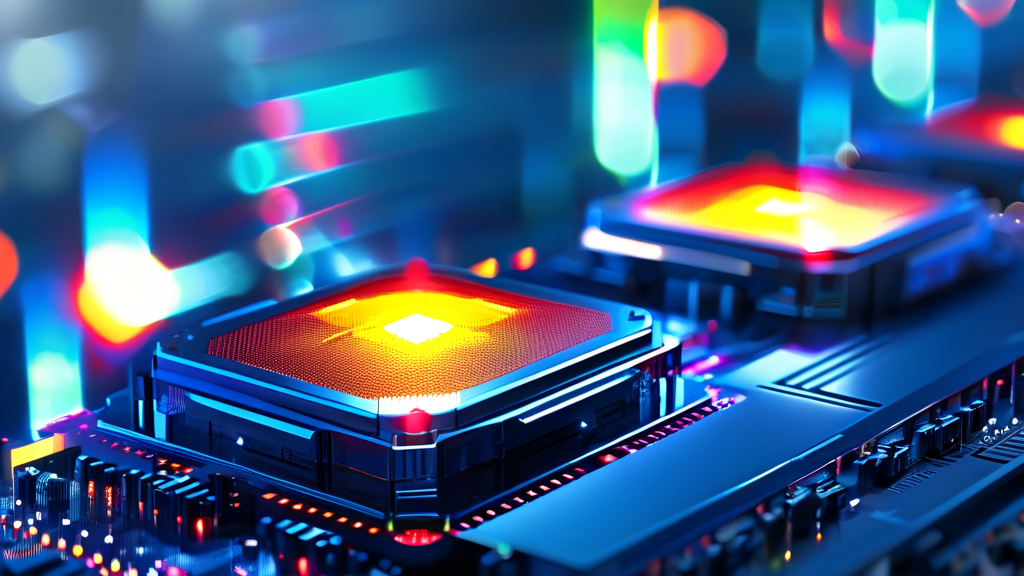 최선단 공정의 압도적인 기술력 (realistic 스타일)