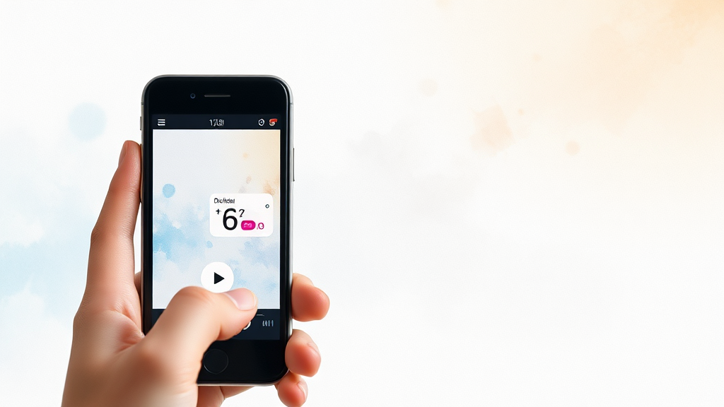 소음 측정 앱 사용 방법 및 주의사항 (watercolor 스타일)