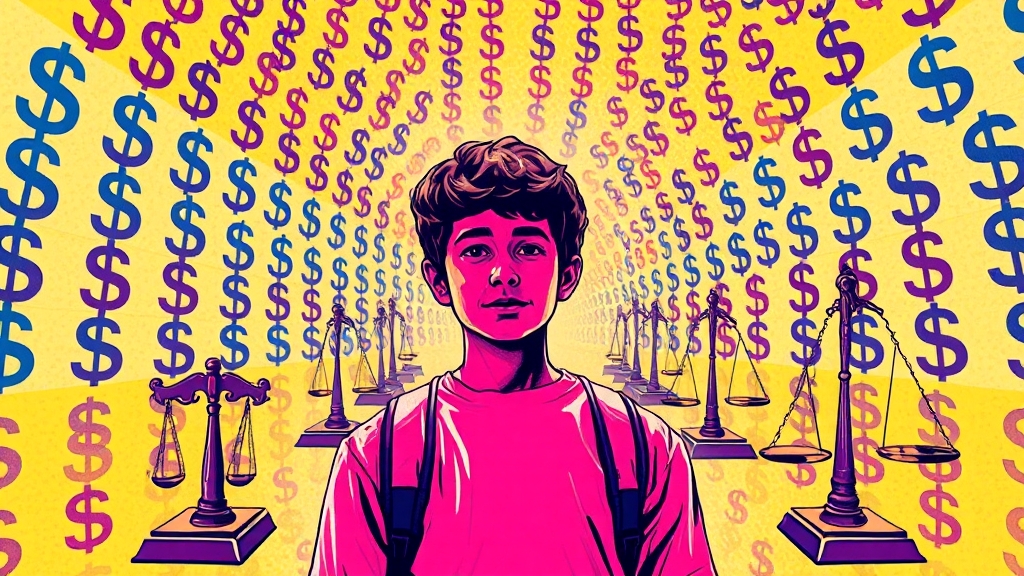 청년 특례 신속채무조정, 무엇인가요? (popart 스타일)