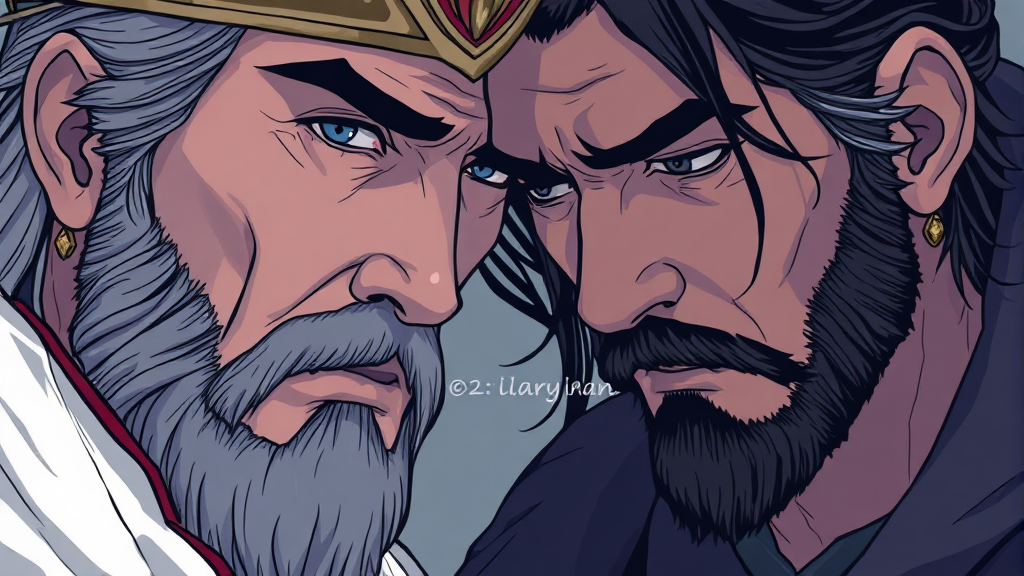 영화 ‘왕과 사는 남자’의 인기 요인 분석 (illustration 스타일)