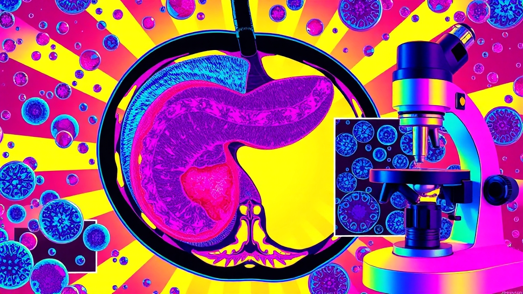 췌장암 진단을 위한 주요 검사 (popart 스타일)