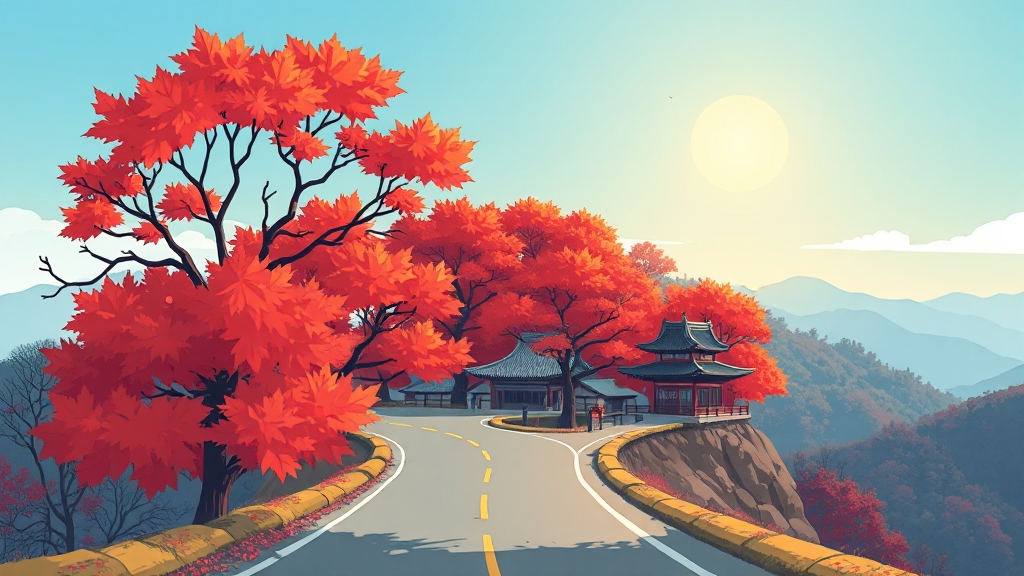 벽련암, 어떻게 찾아갈까? (cartoon 스타일)